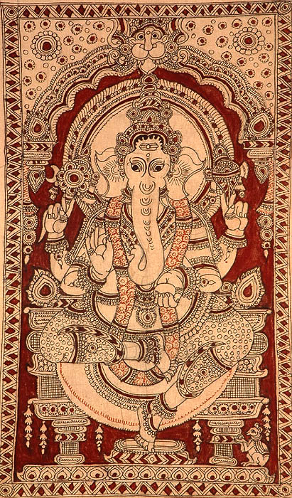 Four Armed Blessing Ganesha
