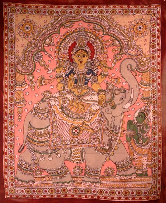 Gajalakshmi Inspired by the Aesthetics of Durga