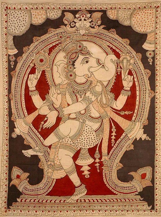 Ganesha As Cosmic Dancer