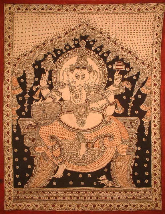 Ganesha Playing the Sitar