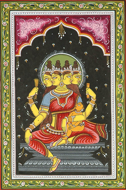 Goddess Brahmani (Shodash Matrikas)