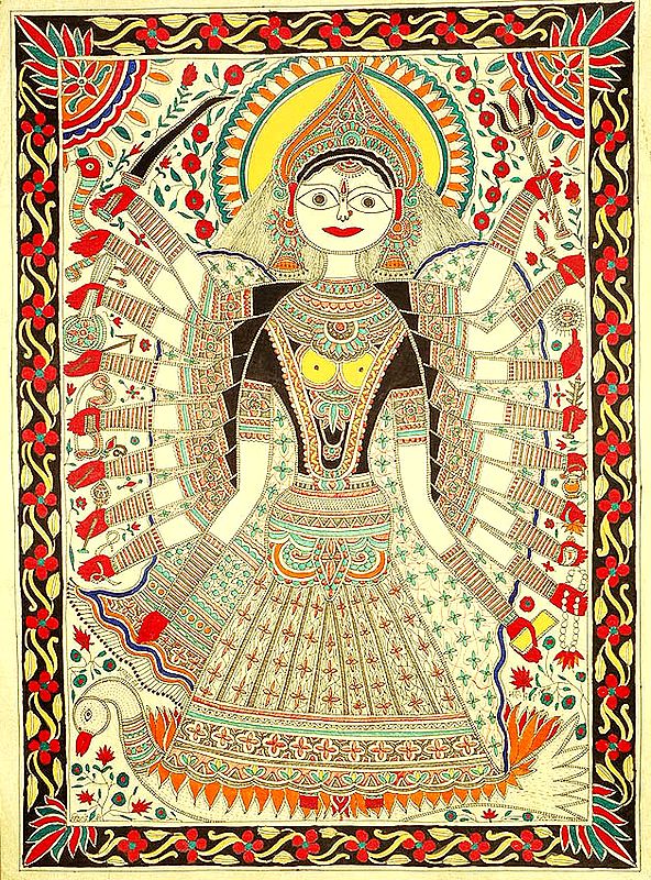 Goddess Mahasaraswati