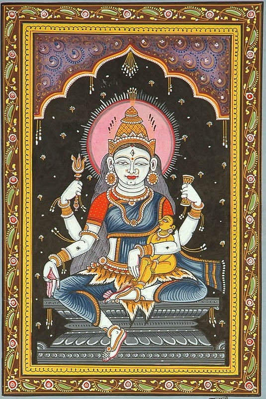 Goddess Rudrani (Shodash Matrikas)