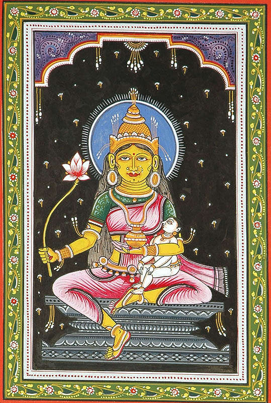 Goddess Vijaya (Shodash Matrikas)