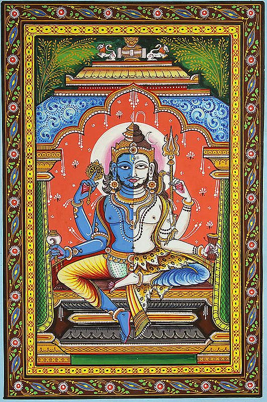 HariHara (Composite Image of Vishnu and Shiva)