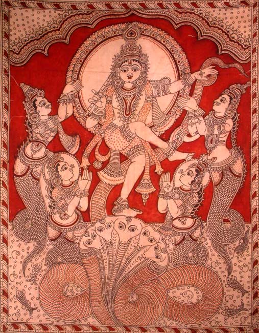 Kaliya at Krishna's Mercy
