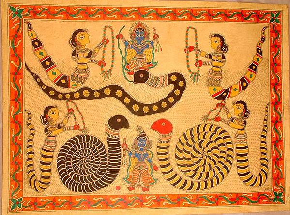 Kaliya-Mardana by Lord Krishna