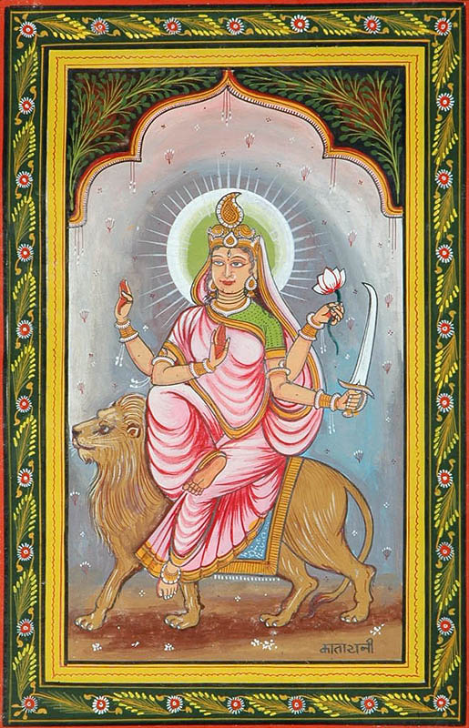 KATYAYANI - Navadurga (The Nine Forms of Goddess Durga)