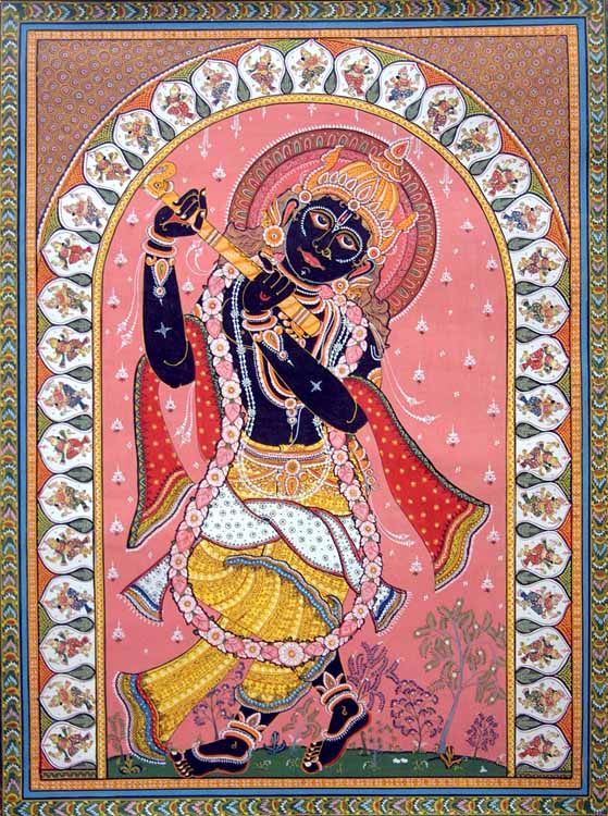 Krishna the Black God | Exotic India Art