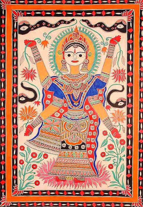 Lakshmi as the Tenth Mahavidya