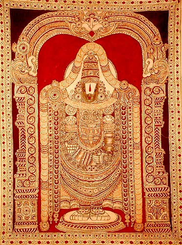 Lord Venkateswara as Balaji at Tirupati