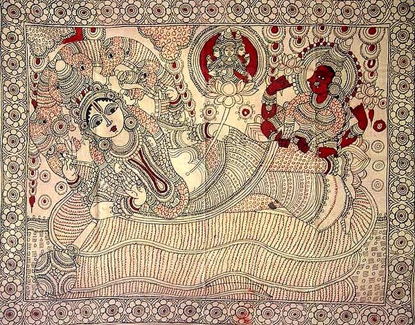 Lord Vishnu and the Dawn of Creation