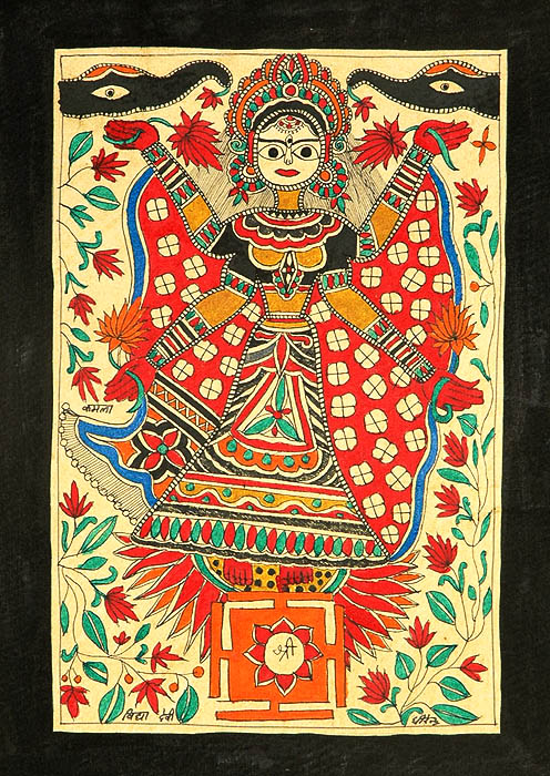 Mahavidya Goddess Kamala