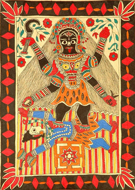 Mahavidya Tara with Yantra