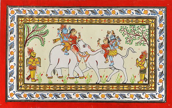 Shiva and Vishnu Ride the Same Animal