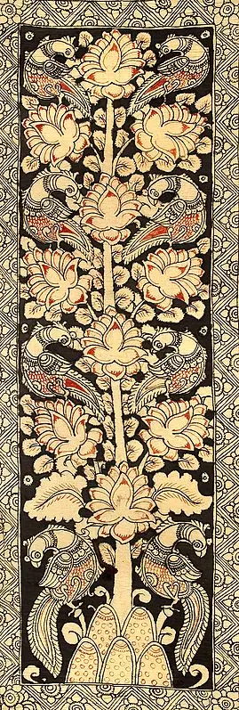 The Tree of Life With Peacocks Perched On It