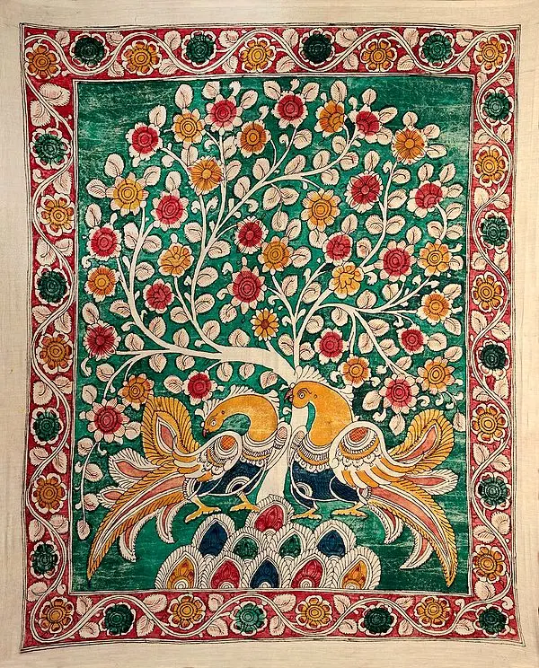 Tree of Life with Peacocks