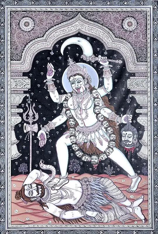 Realizing Her Mistake, Mother Kali Retraces Her Steps..