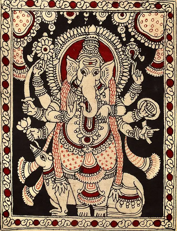 Eight Armed Cosmic Ganesha
