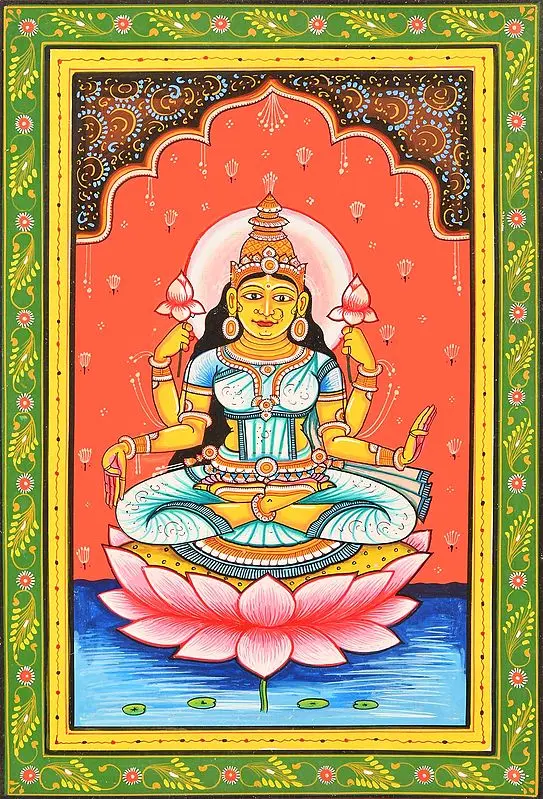 Goddess Mahalakshmi - Kamala (Ten Mahavidya Series)
