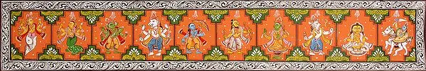 Dashavatara Panel