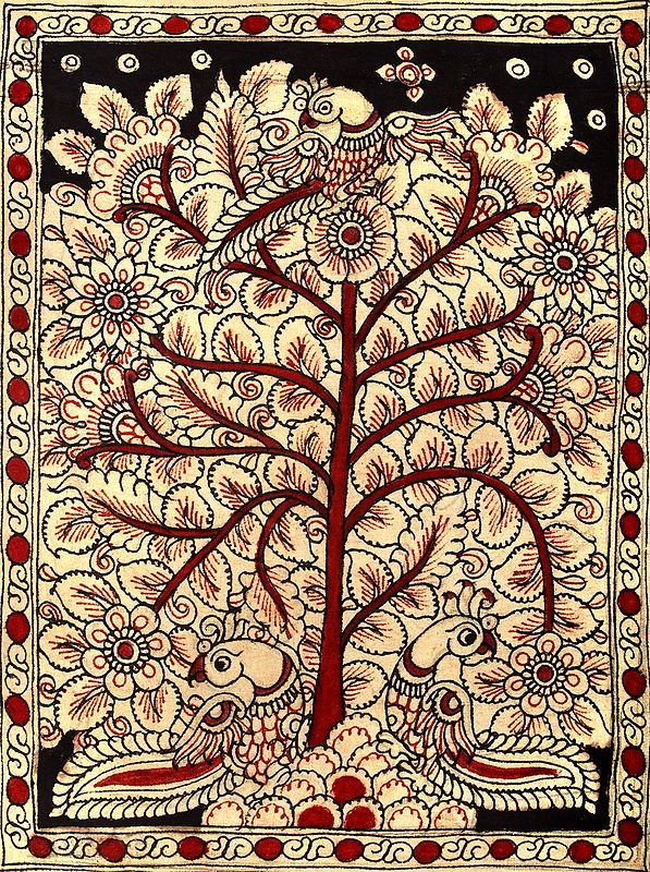 Tree of Life with Peacocks