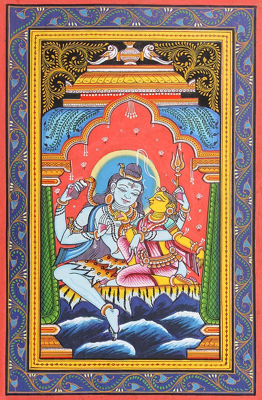 Parvati in the Lap of Shiva
