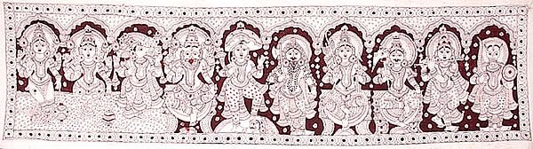 Dashavatara (Ten Incarnations of Lord Vishnu)