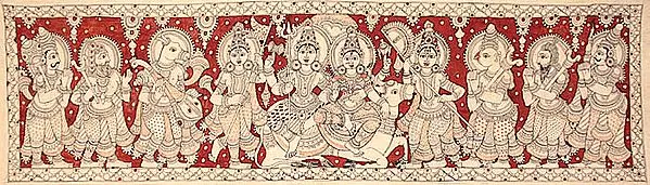 Adoration of Shiva Parvati