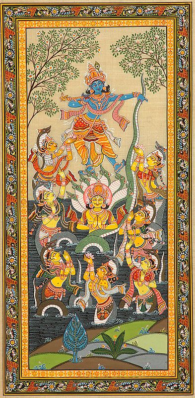 Krishna Vanquishes Kaliya