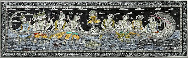 Samudra Manthan (Churning of the Ocean)