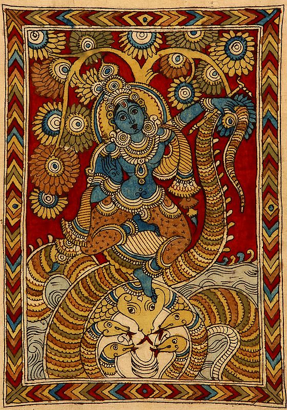 Lord Krishna Vanquishes Kaliya