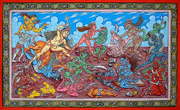 Annihilation of Demons by Matrikas (An Episode from Devi Mahatmya)