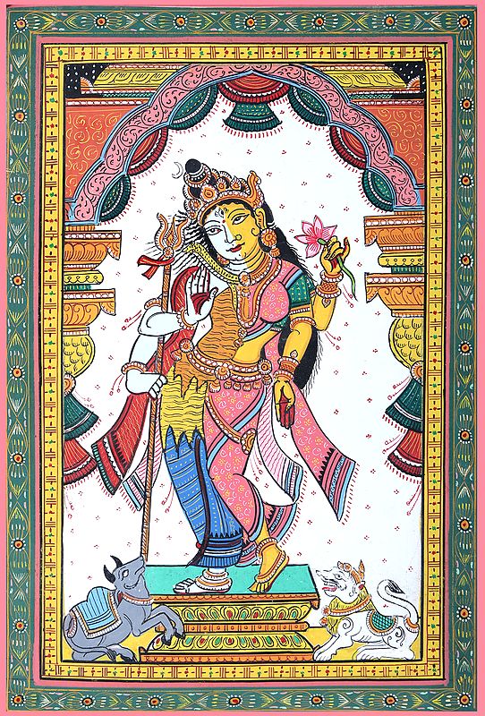 Ardhanarishvara (Shiva and Durga)