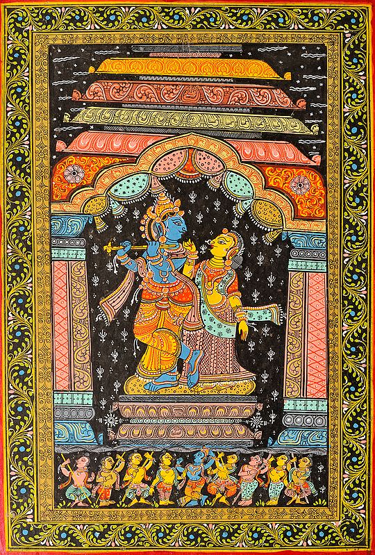 Shri Krishna and Radha