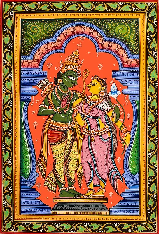 Lord Rama with Sita