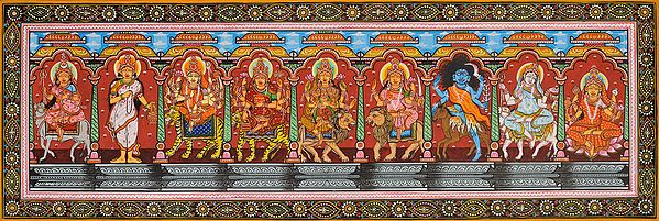 Navadurga (The Nine Forms of Goddess Durga)