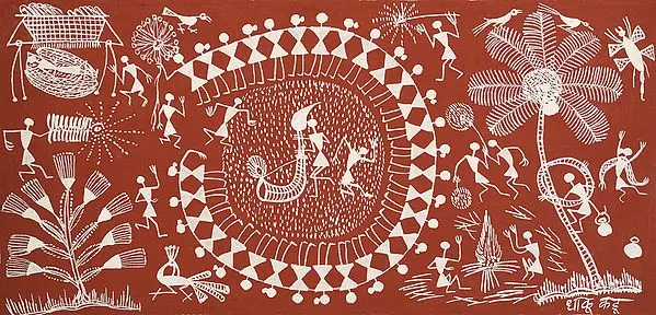 Tarpa Dance on Deepawali
