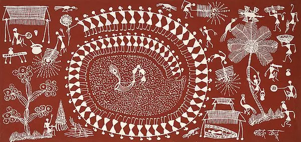 Tarpa Dance on Deepawali