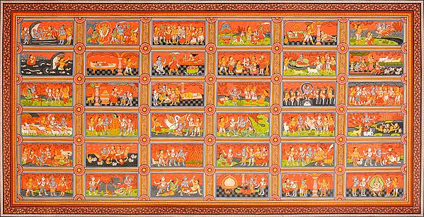 A Comprehensive Depiction of Krishna Lila