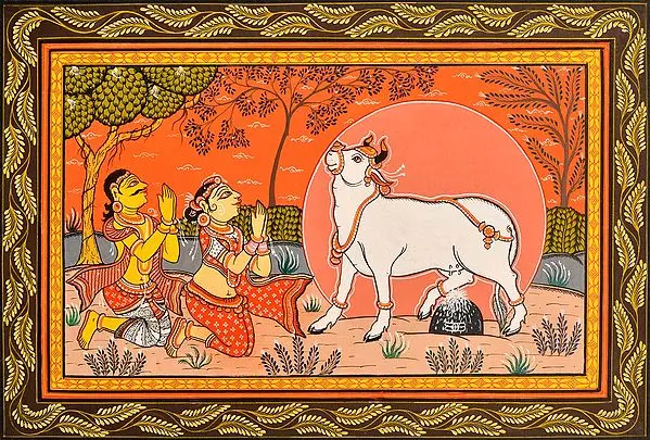 Worshiping The Cow