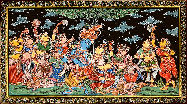 An Evening of Music with Radha-Krishna and Gopis