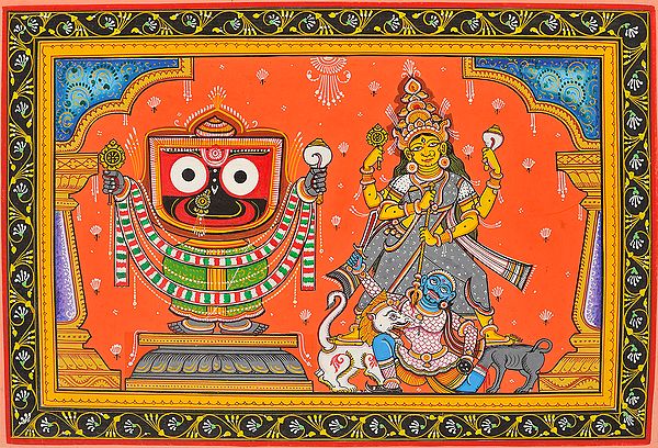 Jagannatha Ji and Goddess Durga