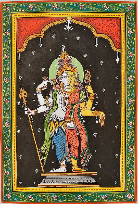 Ardhanarishvara (Shiva and Durga)
