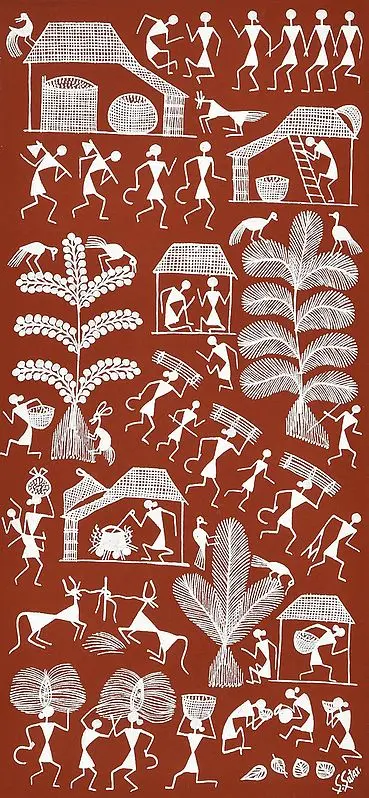 Scene from Tribal Village