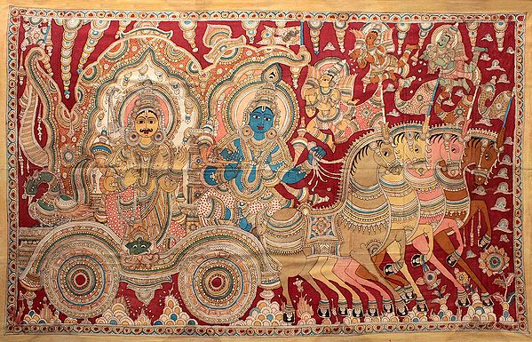 Gita Upadesha, Amidst The Chaos Of The Kurukshetra
