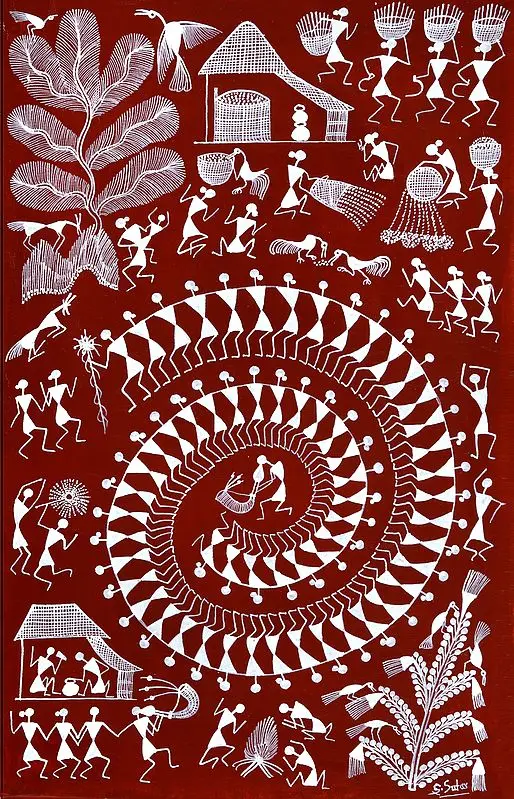 Tarpa Dance on Deepawali