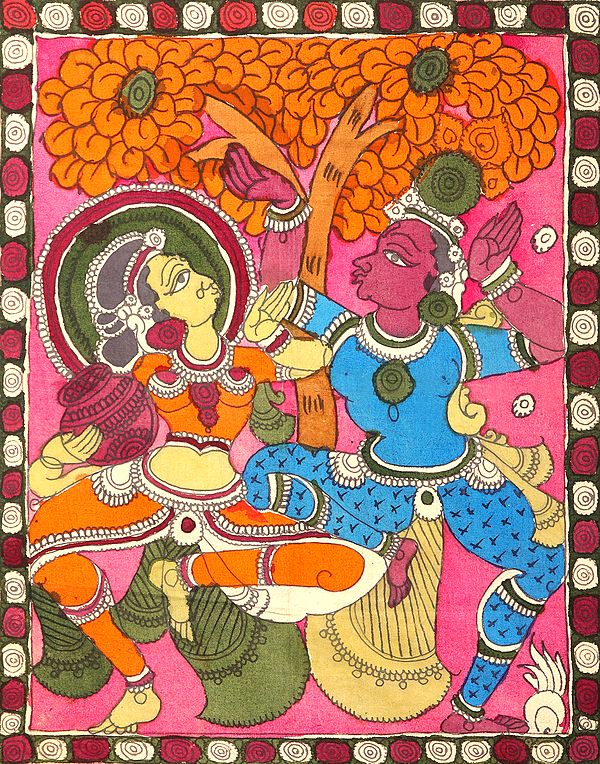 Dancing Radha Krishna