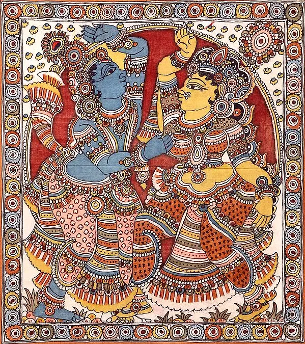 Dancing Radha Krishna