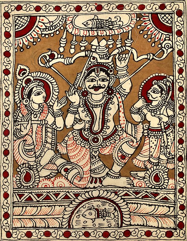 Arjuna at Draupadi's Swayamvar